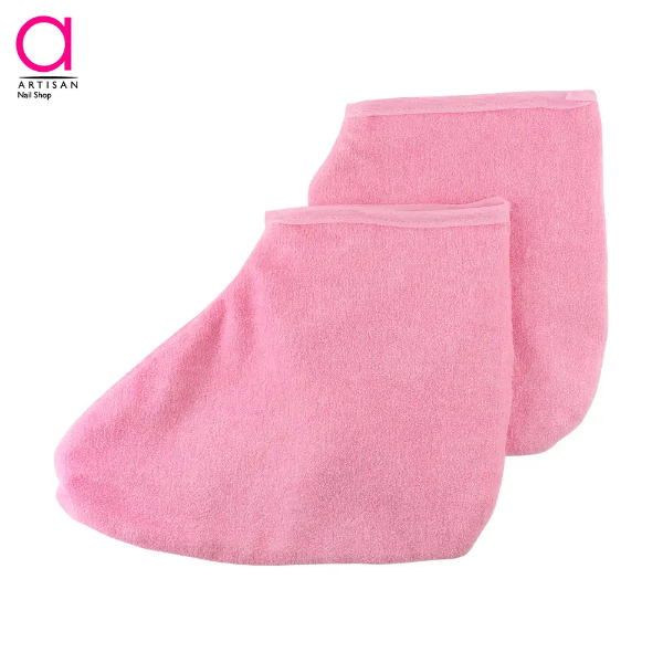 تصویر  پاپوش حوله‌ای پارافین تراپی