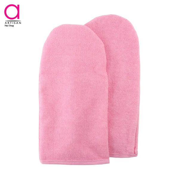 تصویر  دستکش حوله‌ای پارافین تراپی