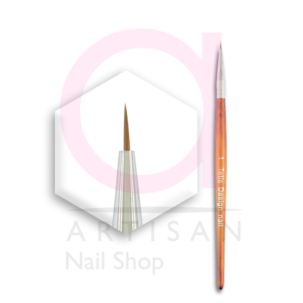 تصویر  قلم طراحی ناخن شماره ۱ تتیس Tetis