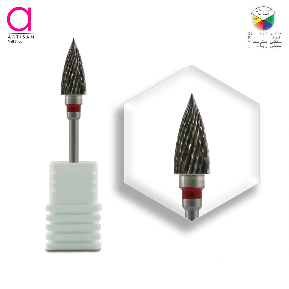 تصویر  سر سوهان الماسه ناخن میخی سرگرد باریک طلایی ویلسون WILSON