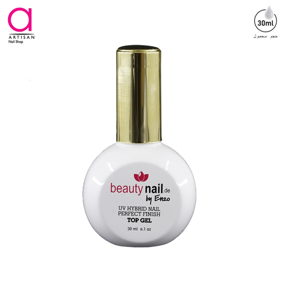 تصویر  تاپ ژل کاشت ناخن بیوتی نیل beauty nail