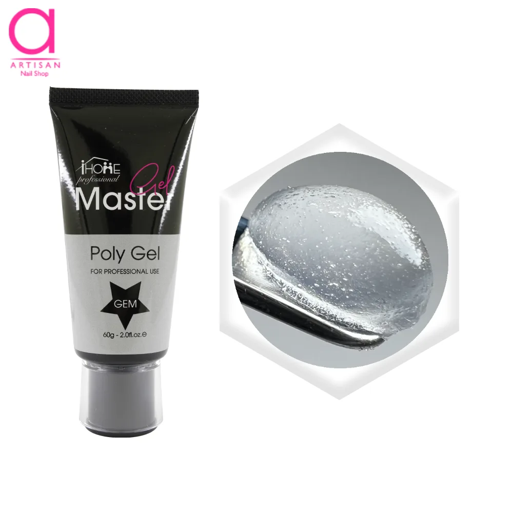 تصویر  پلی ژل کاشت ناخن کلییر مستر ژل Master Gel