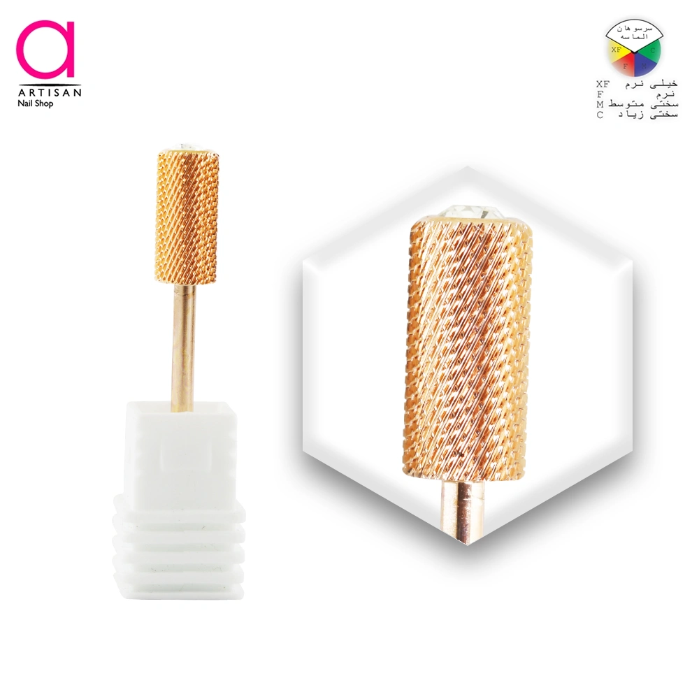 تصویر  سر سوهان الماسه ناخن استوانه ای نگین دار (زبر) ویلسون WIILSON