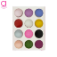 تصویر  پودر رنگی 12 تایی طراحی ناخن