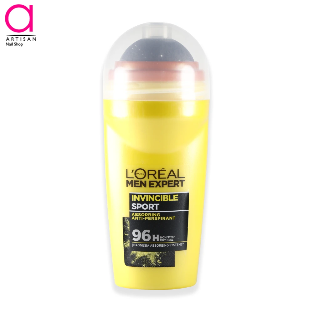 تصویر  مام رول ضد تعریق مردانه 96 ساعته اورآل LOREAL Invinclble Sport 