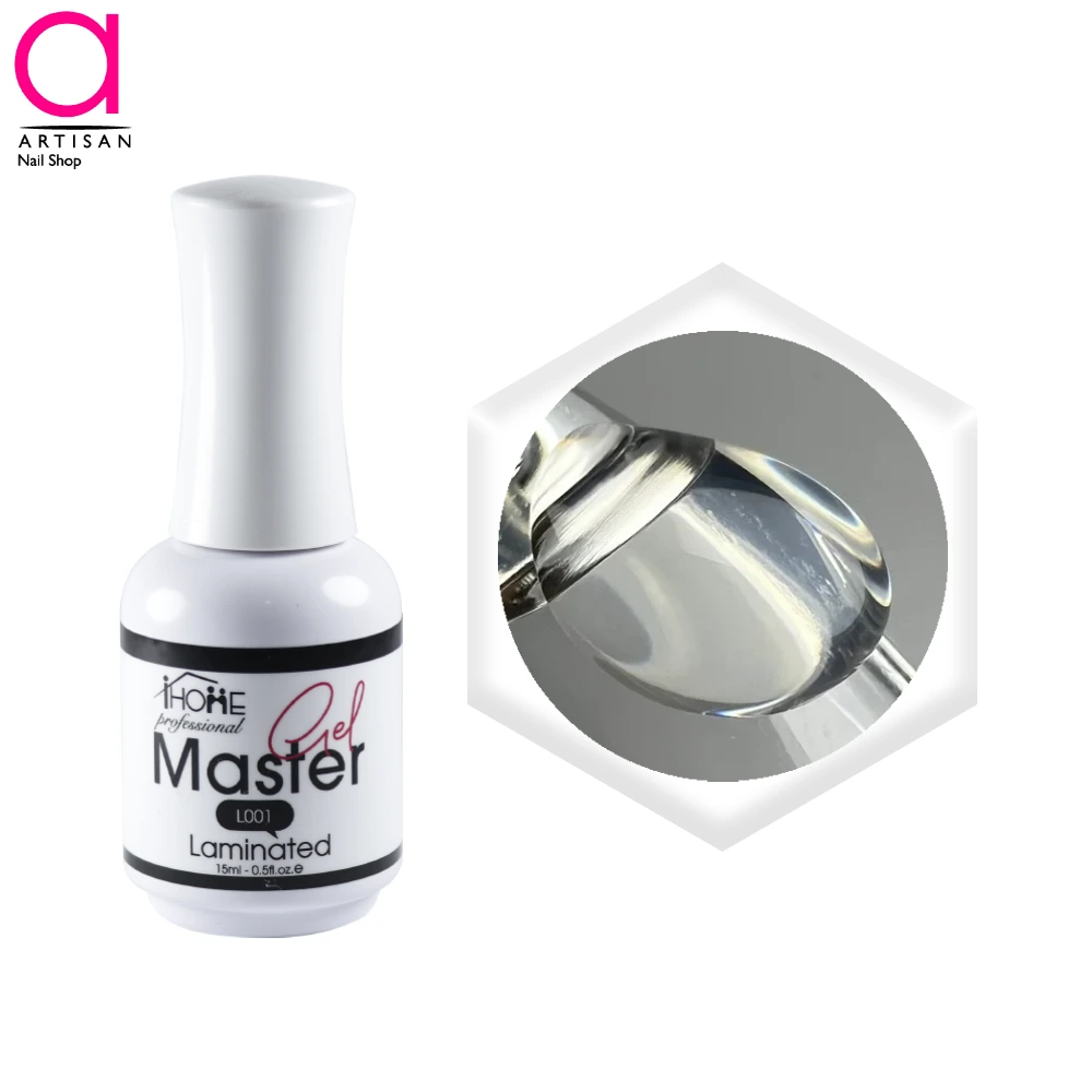 تصویر  رابر بیس (لمینت) کاشت ناخن کلییر (15میل) مستر ژل Master Gel