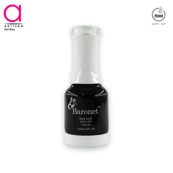 تصویر  بیس ژل کاشت ناخن بارونت Baronet