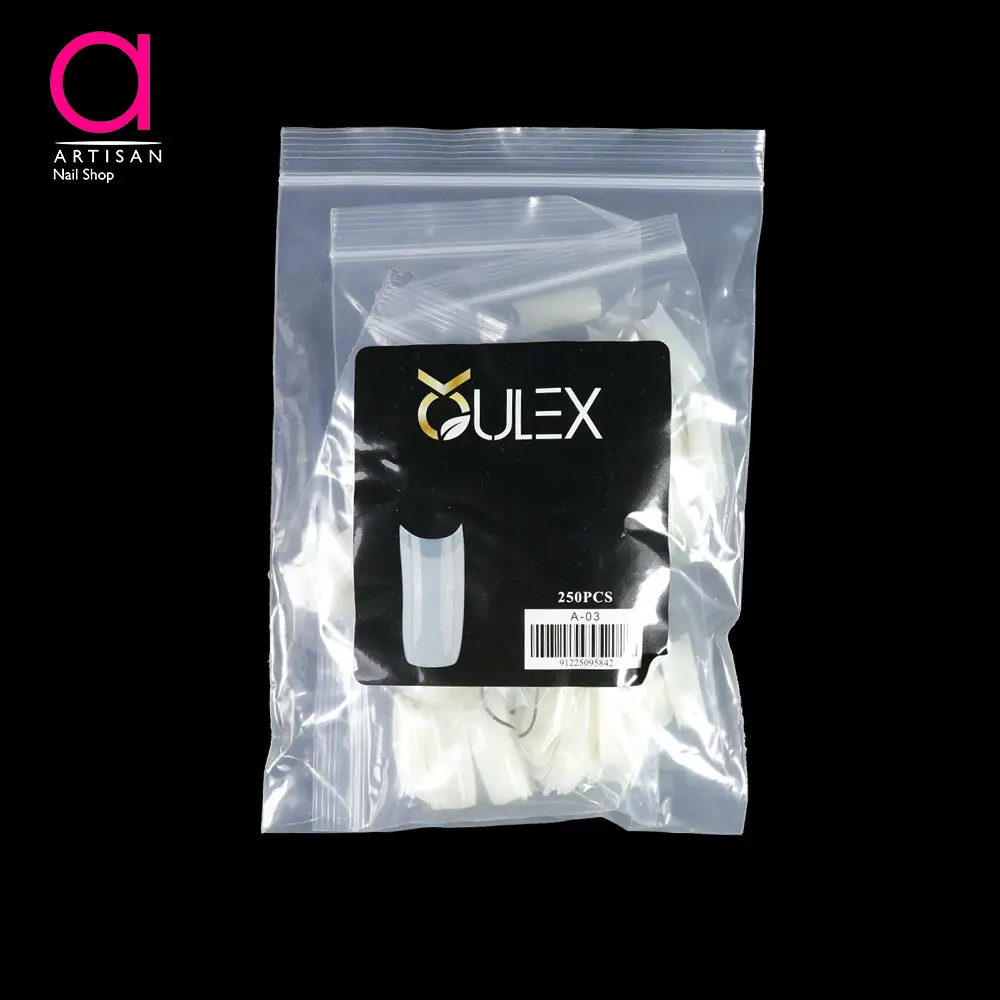 تصویر  تیپ کاشت ناخن شماره ای 4تا8 اولکس OULEX