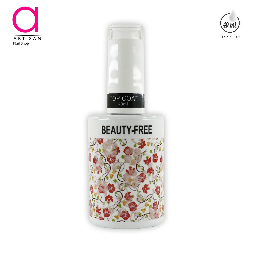 تصویر  تاپ ژل کاشت ناخن 40 میل بیوتی فری Beauty Free