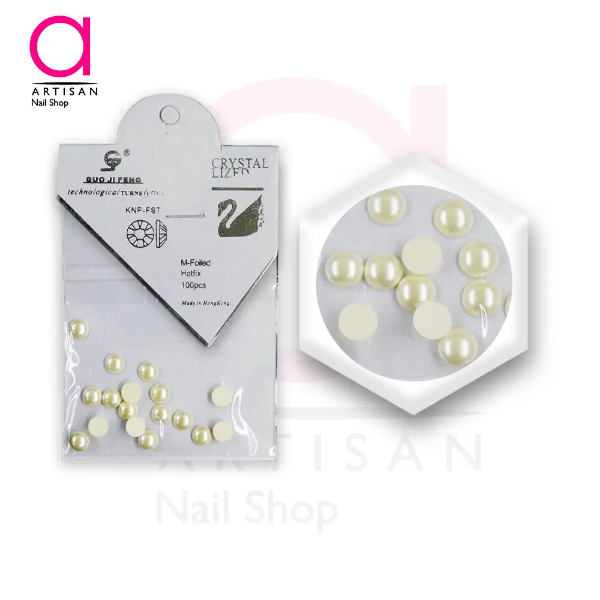 تصویر  دیزاین نگین درشت سواروسکی ناخن کد 5