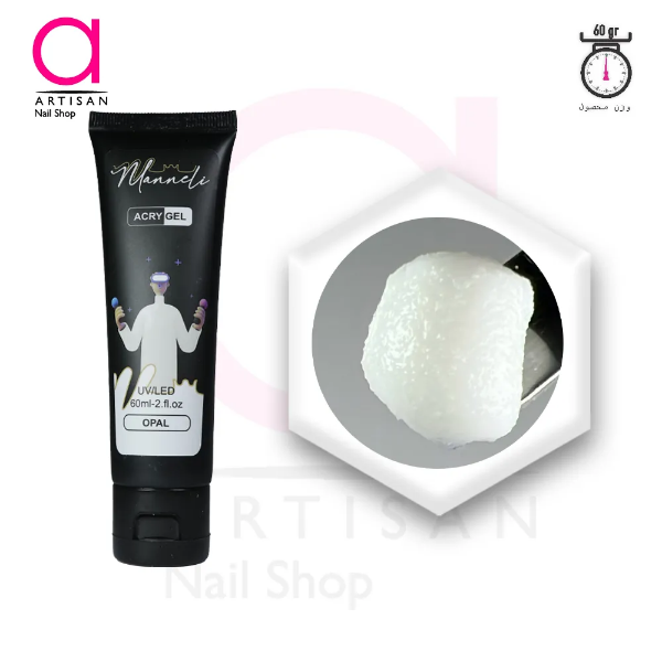 تصویر  پلی ژل کاشت ناخن opal مانلی Manneli