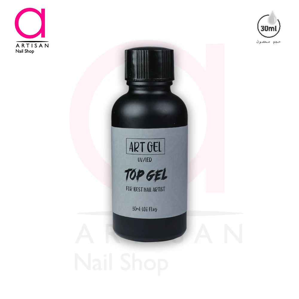 تصویر  تاپ ژل کاشت ناخن 30 میل آرت ژل Artgel