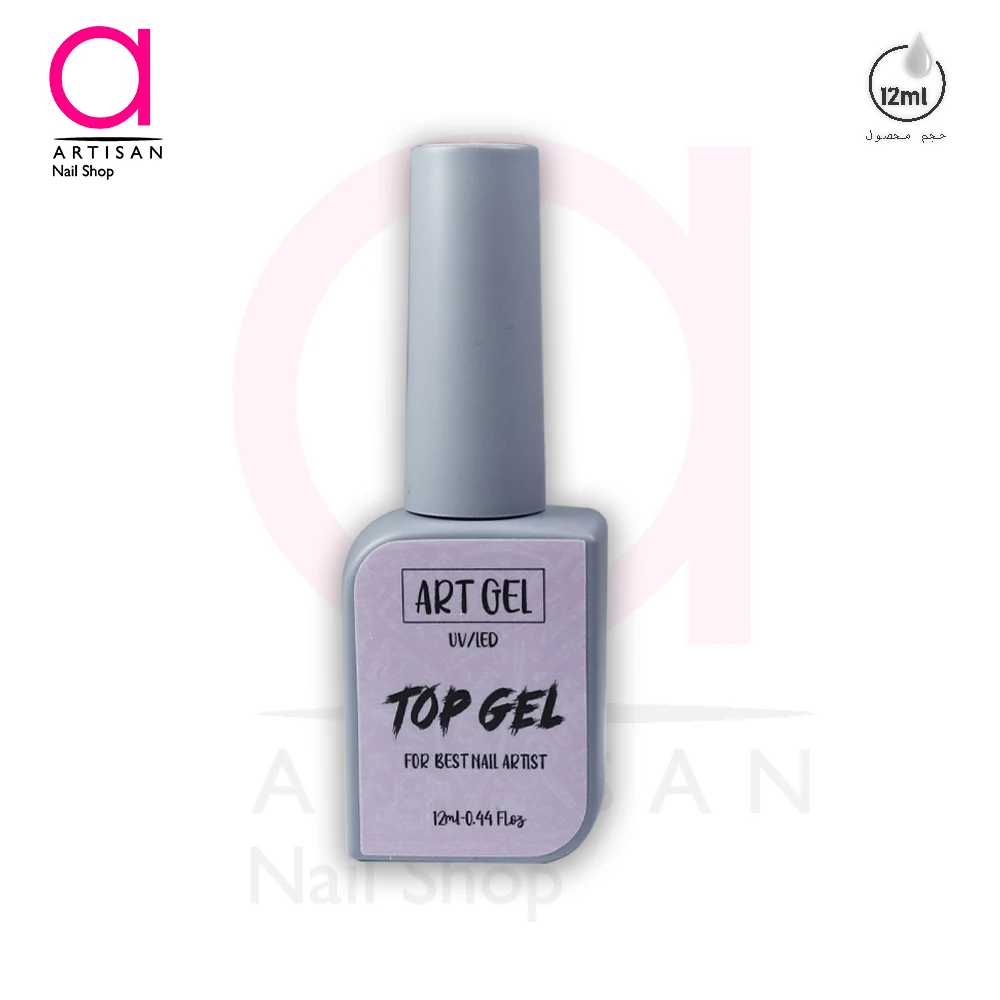 تصویر  تاپ ژل کاشت ناخن 12 میل آرت ژل Artgel