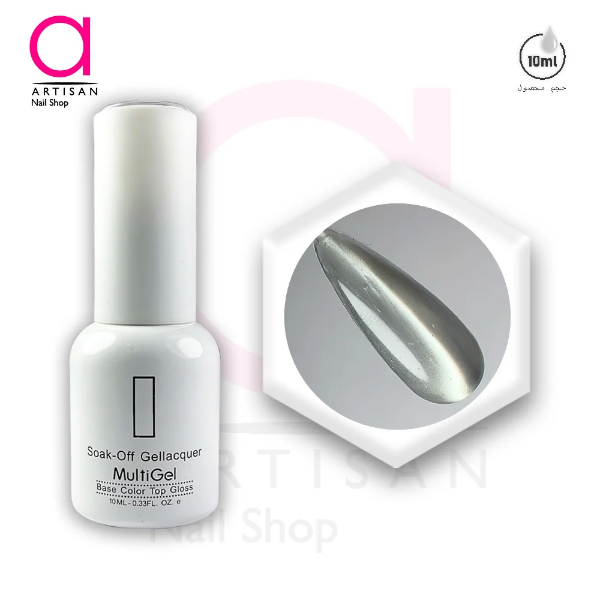 تصویر  لاک ژل آیس سرامیکی کد 1 مولتی ژل Multi Gel