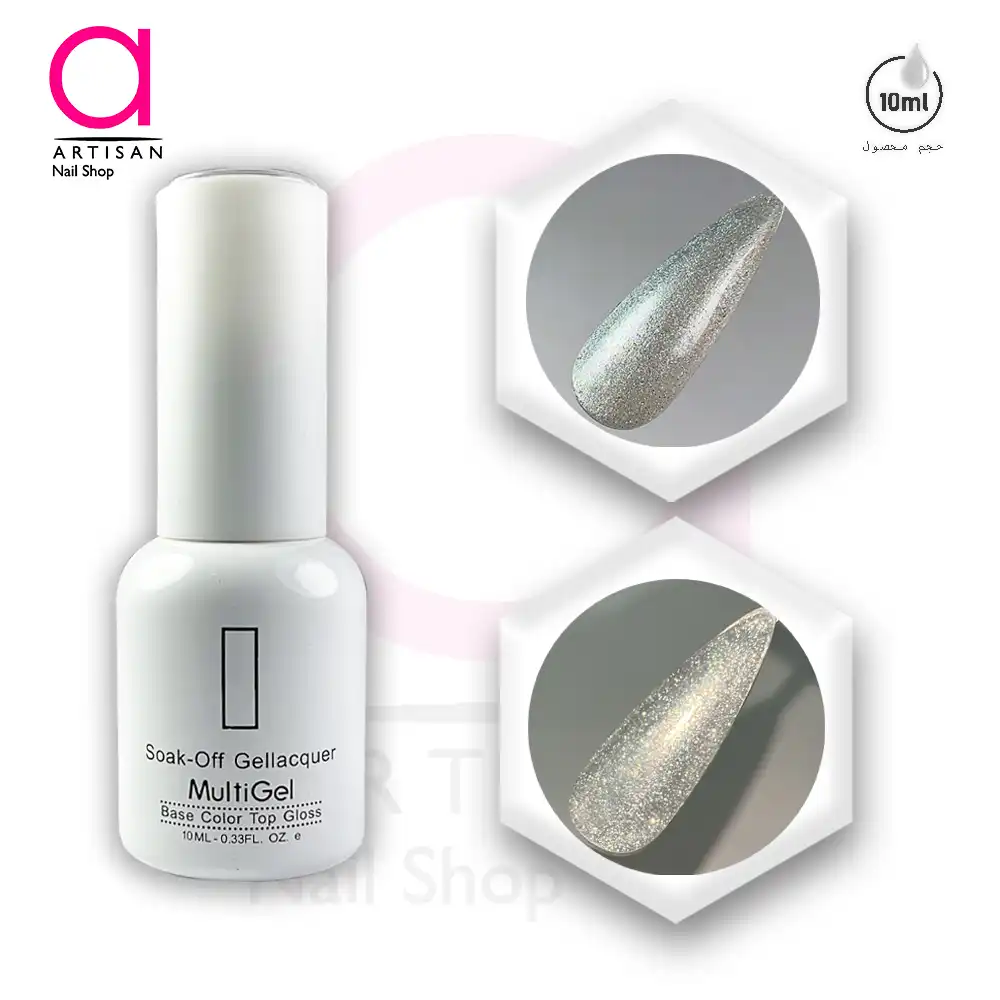 تصویر  لاک ژل دیسکو کد 1 مولتی ژل Multi Gel