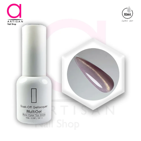 تصویر  لاک ژل آیس کد 6 مولتی ژل Multi Gel