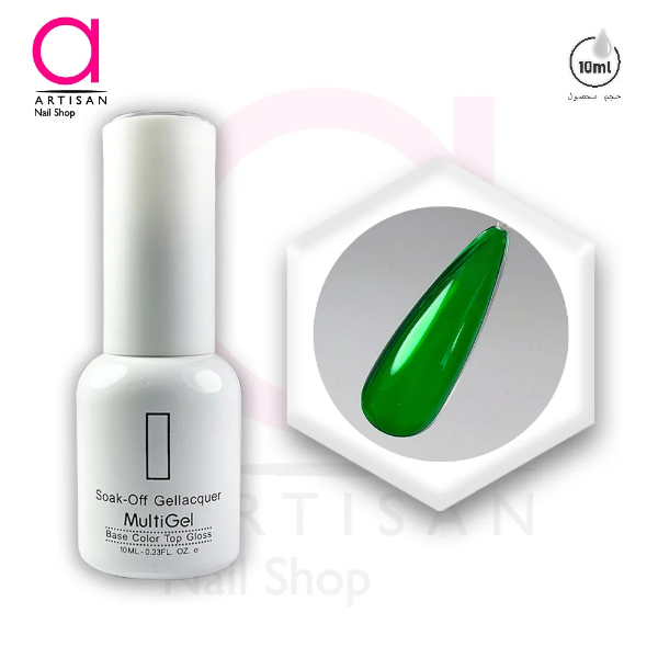تصویر  لاک ژل آبنباتی کد C2 مولتی ژل Multi Gel 
