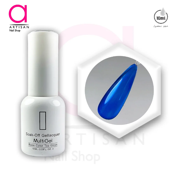 تصویر  لاک ژل آبنباتی کد C3 مولتی ژل Multi Gel 