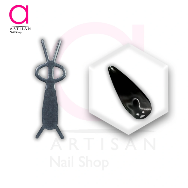 تصویر  شابلون مگنت کاشت ناخن طرح خرگوش