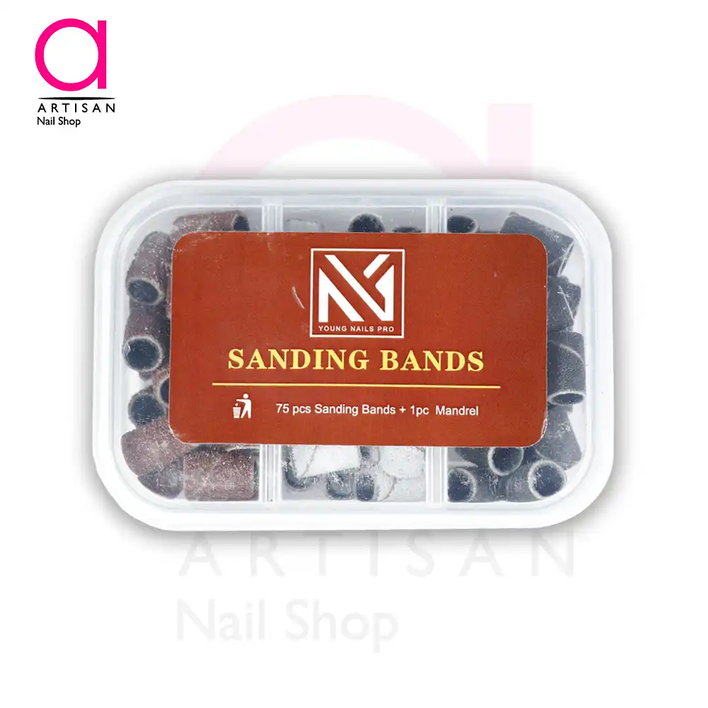 تصویر  سمباده کاغذی میکس 80/120/180 یانگ نیل Young nails
