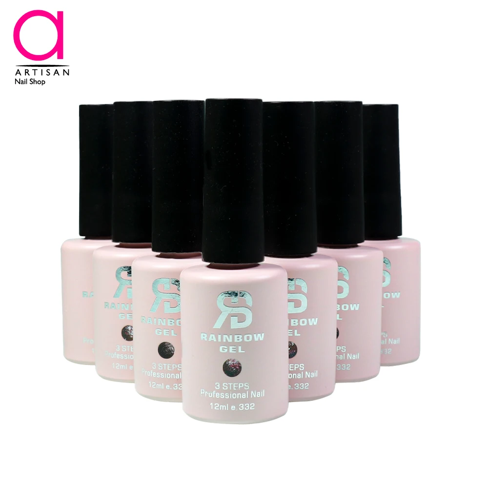 تصویر  لاک ژل 12 میل رینبو ژل Rainbow Gel
