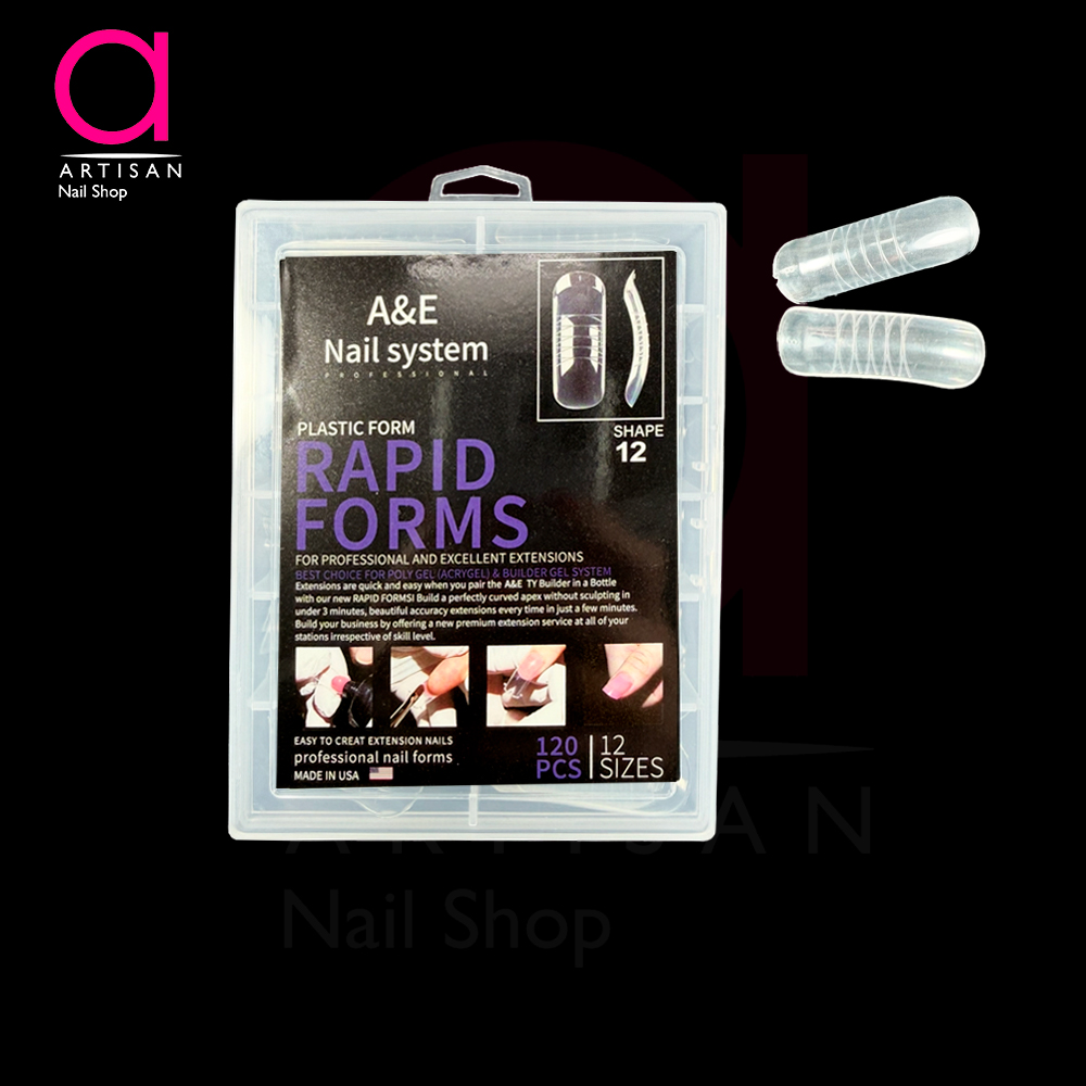 تصویر   قالب کاشت ژل ناخن 12 ای اند ای A&E