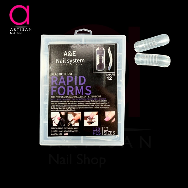 تصویر   قالب کاشت ژل ناخن 12 ای اند ای A&E