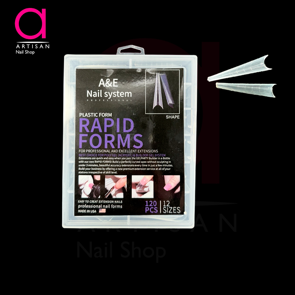 تصویر   قالب کاشت ژل ناخن تیپ سازی (فرمری) ای اند ای A&E