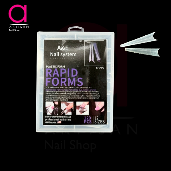 تصویر   قالب کاشت ژل ناخن تیپ سازی (فرمری) ای اند ای A&E