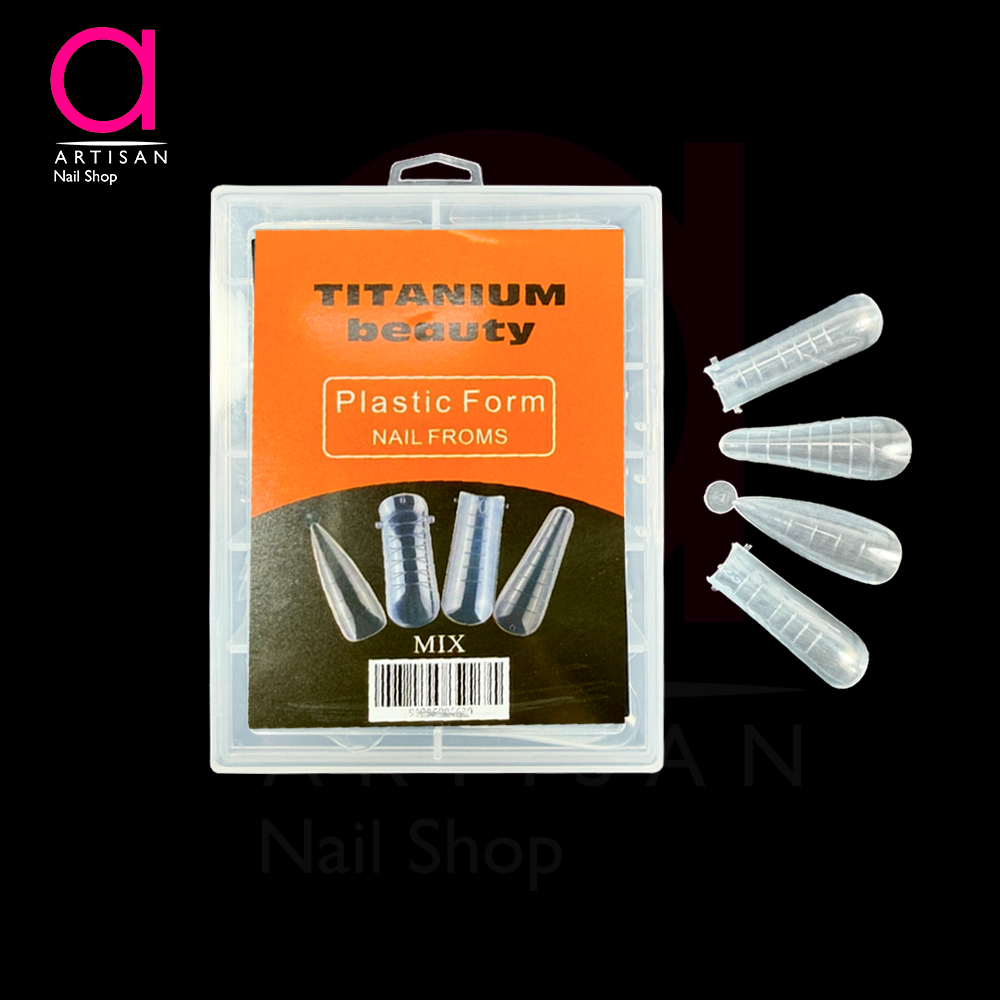 تصویر  قالب کاشت ژل ناخن میکس تیتانیوم Titanium