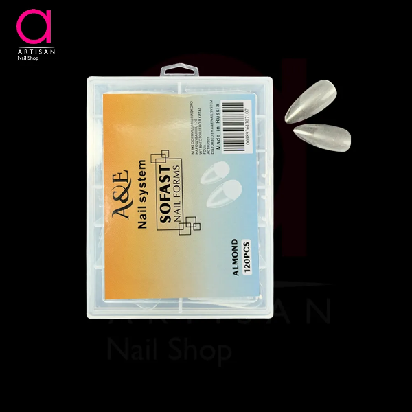 تصویر  تیپ ژل کاشت ناخن (ژلیکس) ALMOND ای اند ای A&E