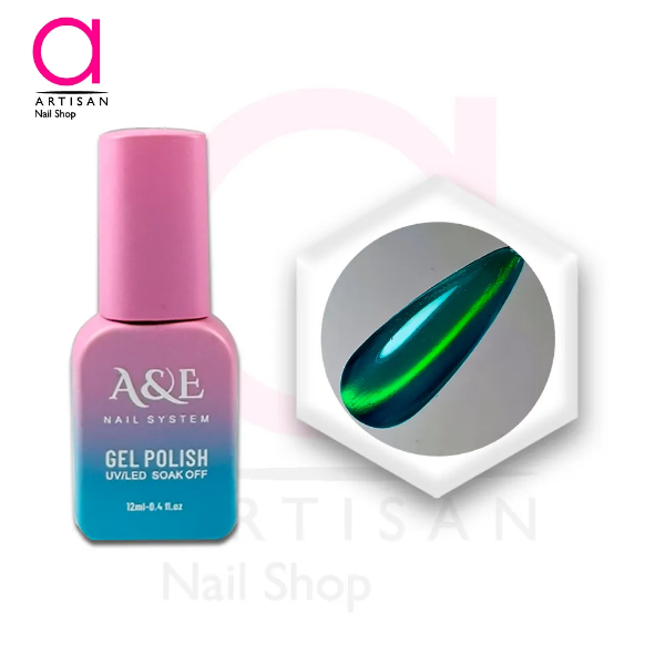 تصویر  لاک ژل آیس سرامیکی گریپ کد 6 ای اند ای A&E