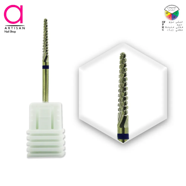 تصویر  سر سوهان الماسه ناخن میخی سرگرد نوار آبی ویلسون WILSON