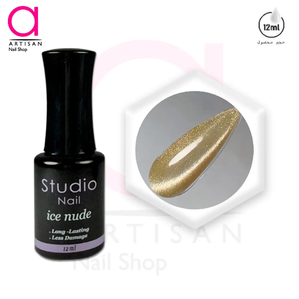 تصویر  لاک ژل آیس نوود کد 1 استودیو Studio 