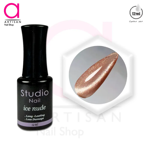 تصویر  لاک ژل آیس نوود کد 5 استودیو Studio