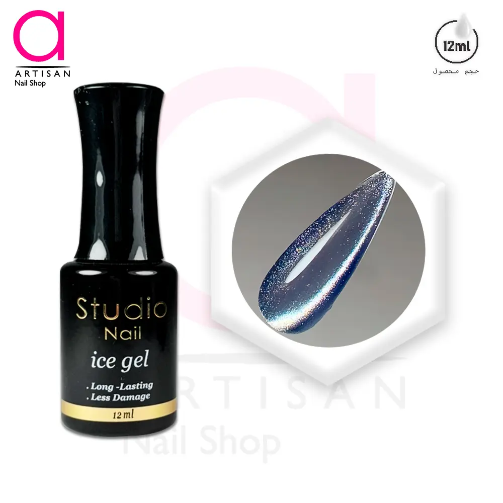 تصویر  لاک ژل آیس کد 6 استودیو Studio