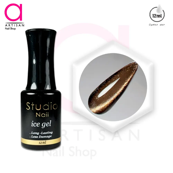 تصویر  لاک ژل آیس کد 12 استودیو Studio