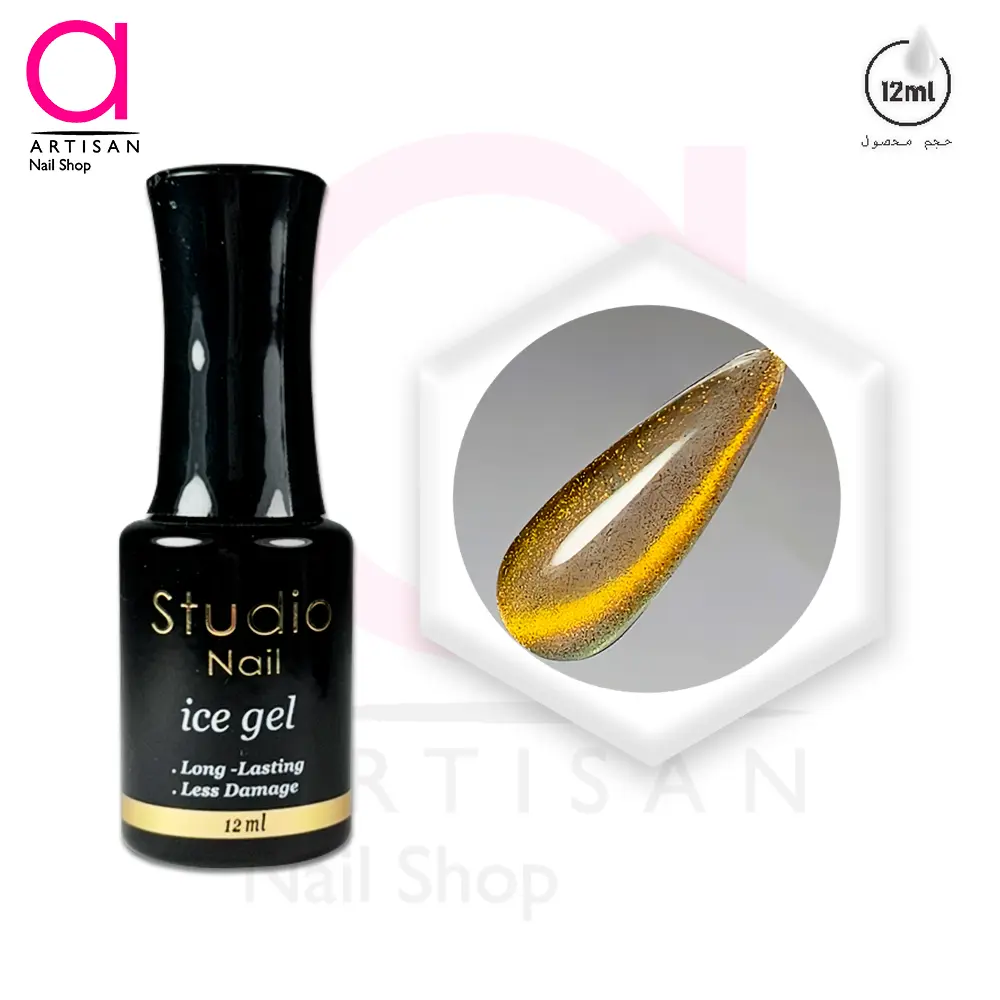 تصویر  لاک ژل آیس کد 19 استودیو Studio