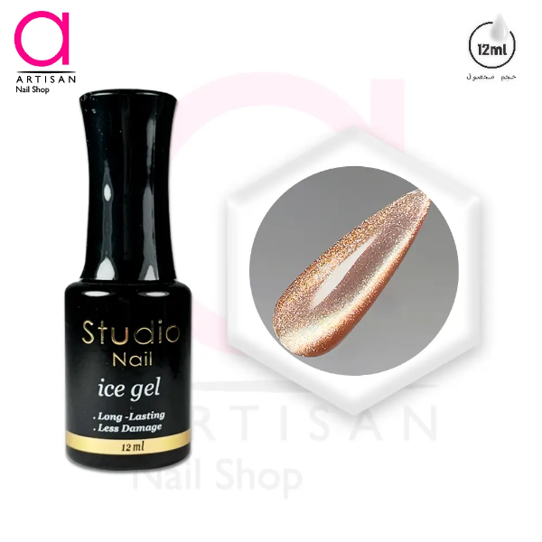 تصویر  لاک ژل آیس کد 4 استودیو Studio