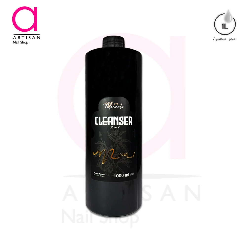 تصویر  کلینزر کاشت ناخن 1000 میل مانلی Manneli