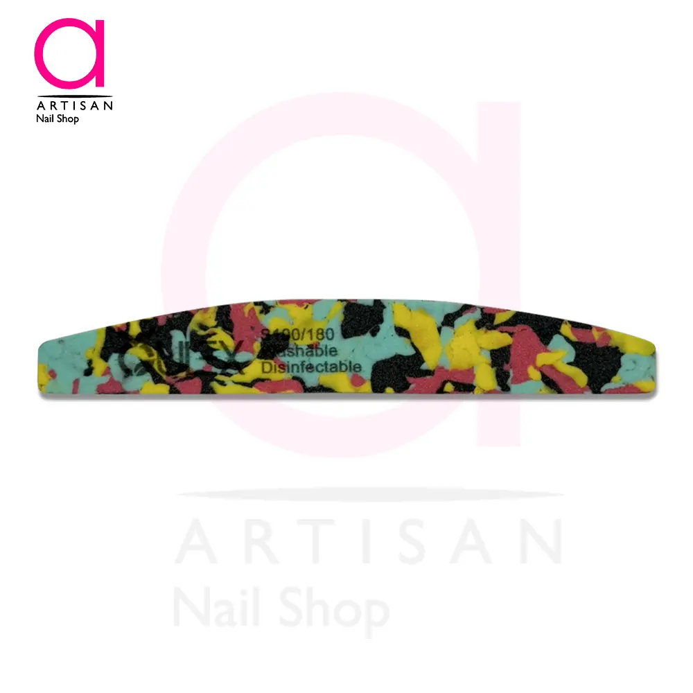 تصویر  بافر کاشت ناخن بلند 100/180 اولکس OULEX