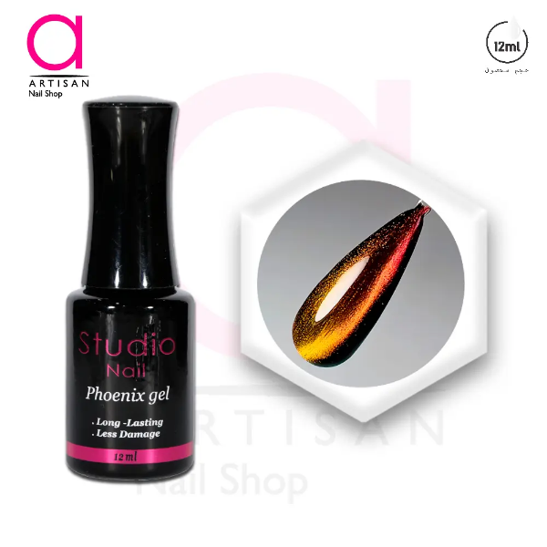 تصویر  لاک ژل فونیکس کد 1 استودیو Studio