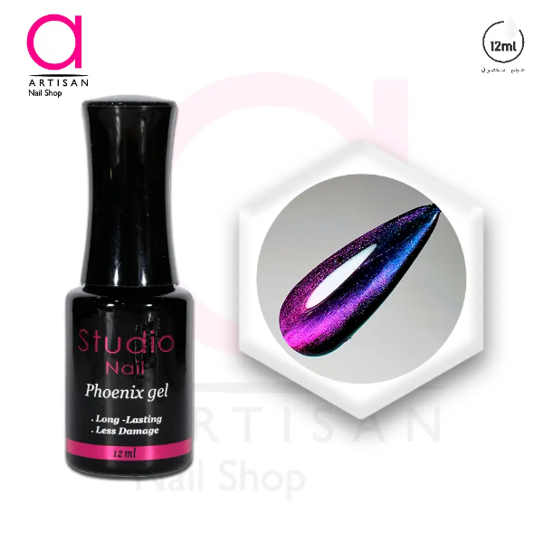 تصویر  لاک ژل فونیکس کد 2 استودیو Studio