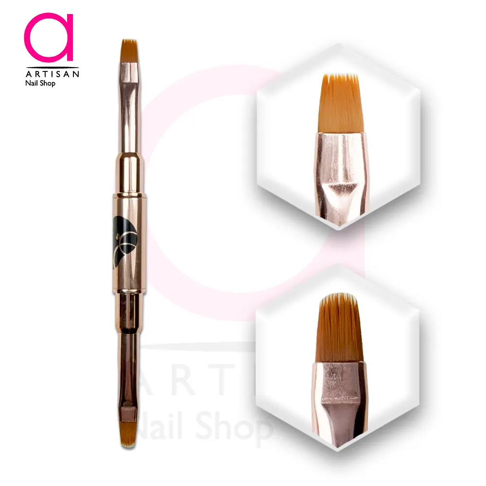 تصویر  قلم دو سر ژل و پلی ژل کاشت ناخن رینگ Ring