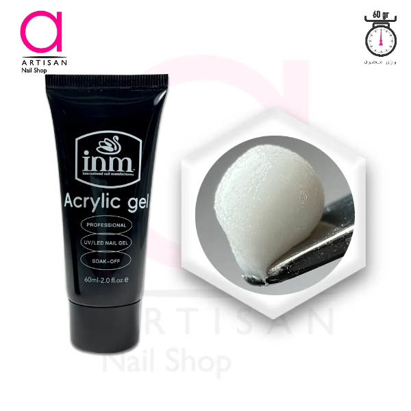 تصویر  پلی ژل (اکریلیک) کاشت ناخن کد 5 آی ان ام Inm