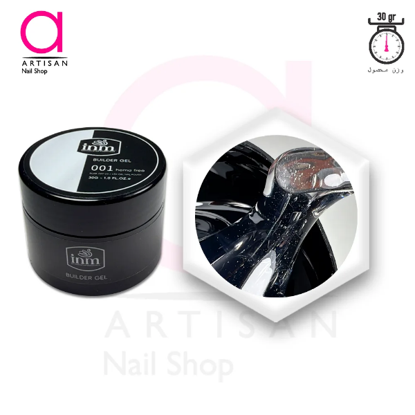 تصویر  بیلدر ژل (سافت) کاشت ناخن کد 1 آی ان ام Inm