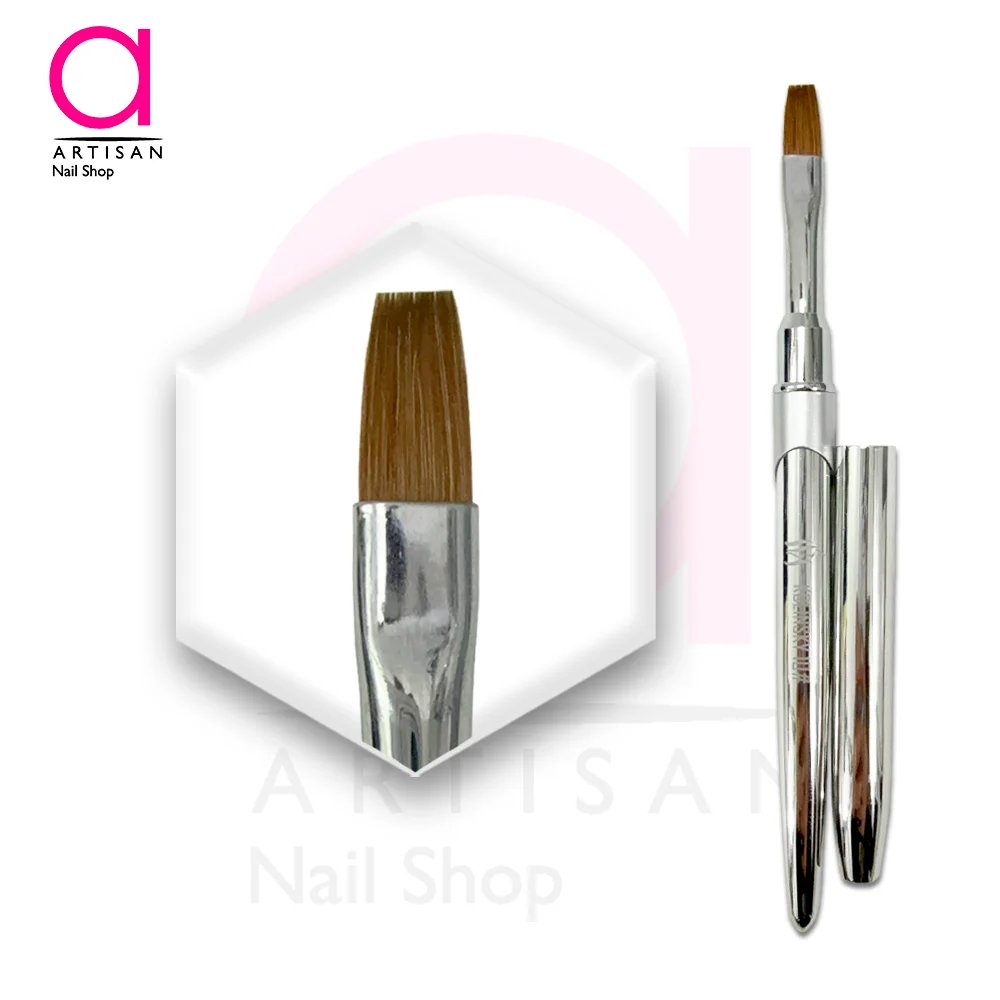 تصویر  قلم سر تخت کاشت ناخن پودر شماره 10 آی بی آی Ibi