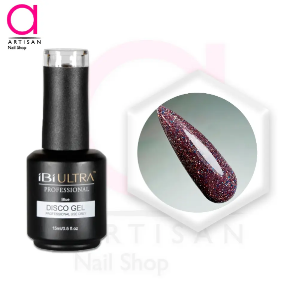 تصویر  لاک ژل دیسکو کد 5 آی بی آی Ibi