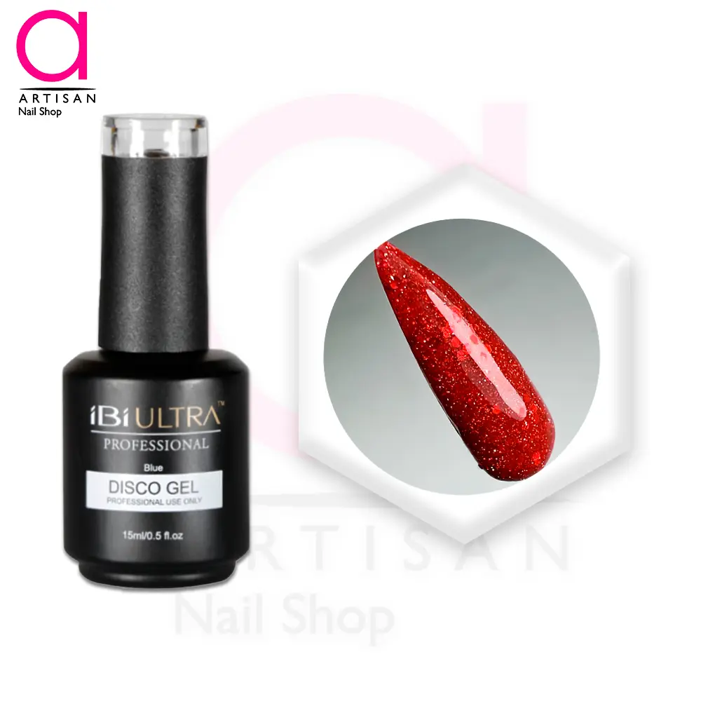 تصویر  لاک ژل دیسکو کد 15 آی بی آی Ibi