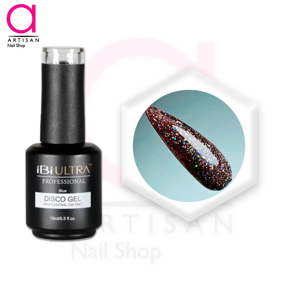تصویر  لاک ژل دیسکو کد 16 آی بی آی Ibi